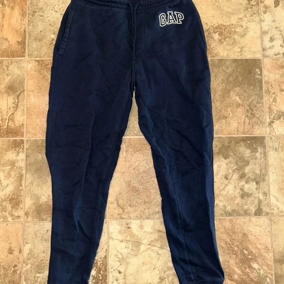 GAP men’s Navy Jogger Pants size xsmall Blue - Picture 4 of 5